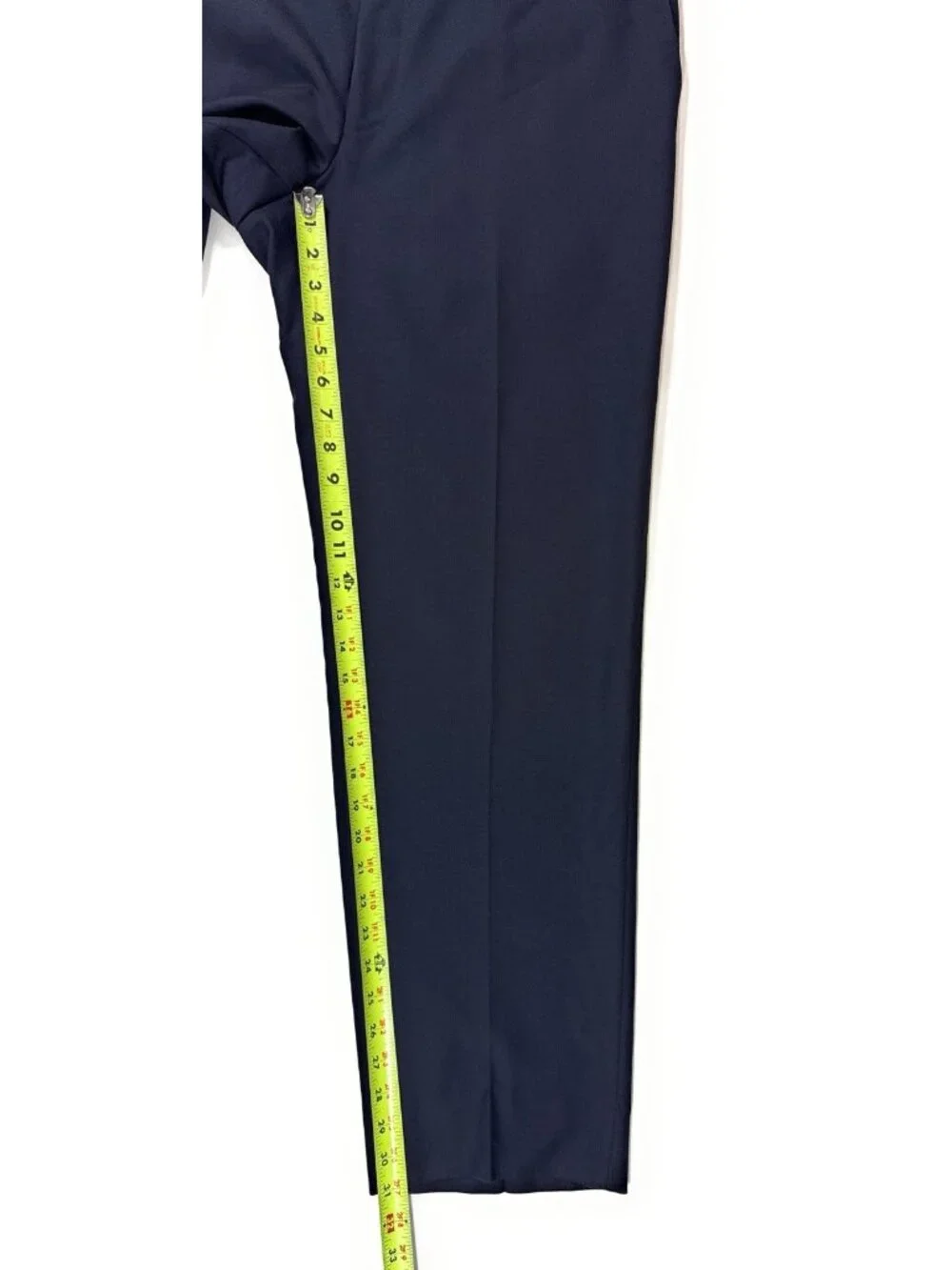 Canali 1934 Mens Wool Dress Pants Size 36x31 Italian Luxury Trousers Navy